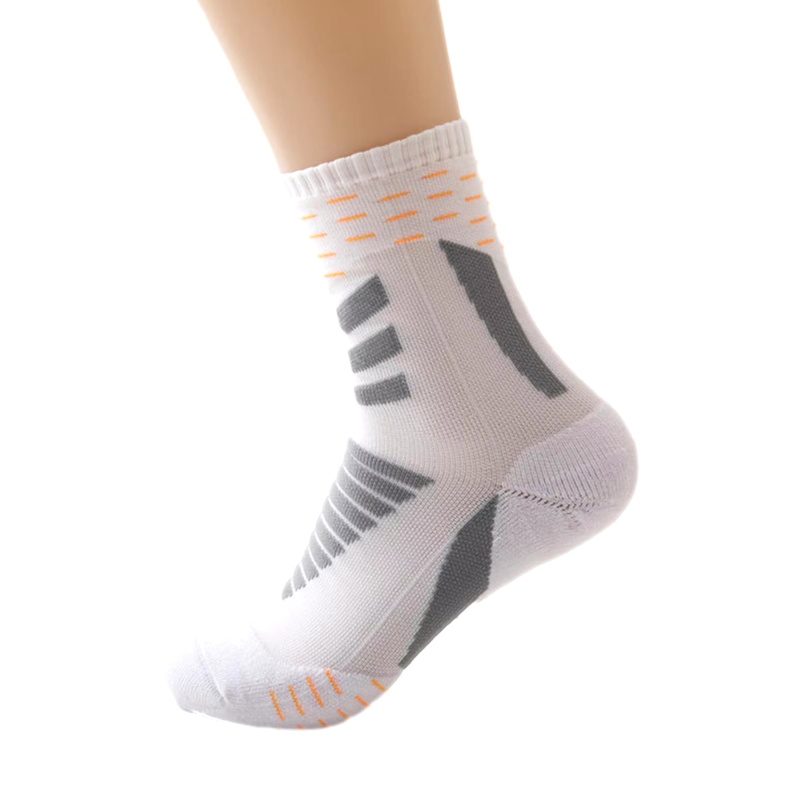 Men Cycling Socks Outdoor Breathable Anti-Friction Sport Sock Nylon Basketball Socks Marathon Stocking Summer Running Socks