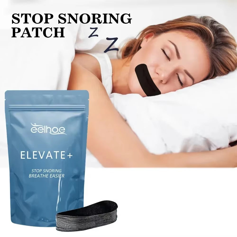 Anti-Snoring Patch Nose Breathing Correction Improve Sleeping Promoting Better Breath Portable Night Sleep Mouth Orthosis Tape