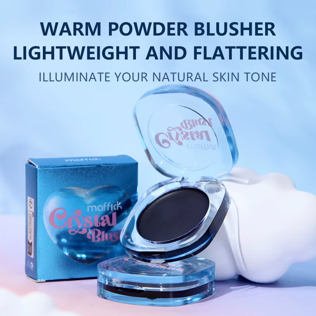 Smooth Blush Cream Natural Saturated Long Lasting Waterproof Natural Blush Brightening and Expanding Blush Cream