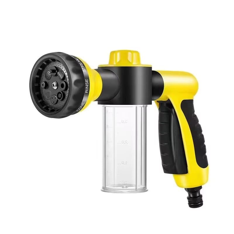 Portable Auto Foam Lance Water Gun High Pressure 3 Grade Nozzle Jet Car Washer Sprayer Cleaning Tool Automobile Garden Wash Tool