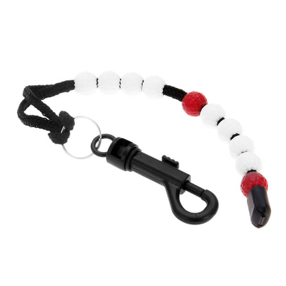 1Pc Golf Stroke Score Counter Plastic Golf Ball Beads Putt Counter Golf Training Accessories Aids Easy to Use 4 Colors