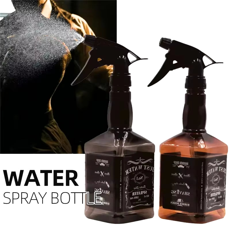 【Hot Sales】Hair Salon Special Spray Bottle European and American Retro Spray Bottle Stylist Ultra Fine Fog Spray Bottle