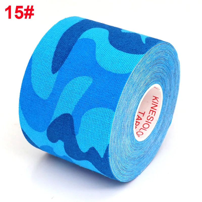 5 Size Kinesiology Tape Athletic Elastoplast Sport Recovery Strapping Gym Waterproof Tennis Muscle Pain Relief Bandage