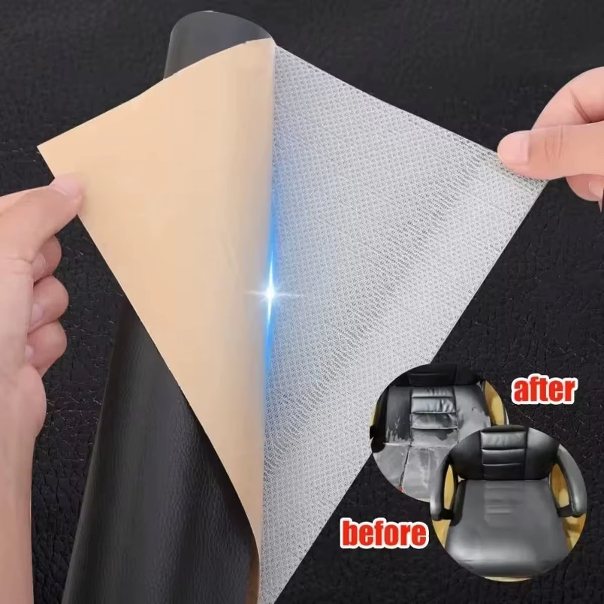 Genuine Leather Stickers Are Suitable for Leather-Made Furniture, Sofa and Seat Repair Subsidies. Universal Type