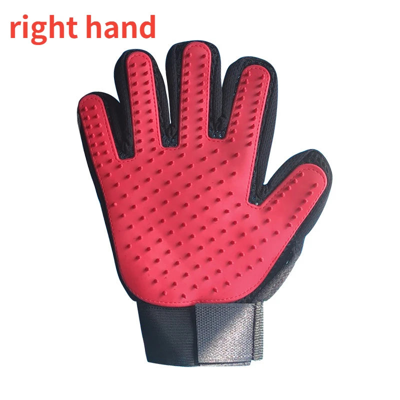 Cat Grooming Glove for Cats Wool Glove Pet Hair Deshedding Brush Comb Glove for Pet Dog Cleaning Massage Glove for Accessories