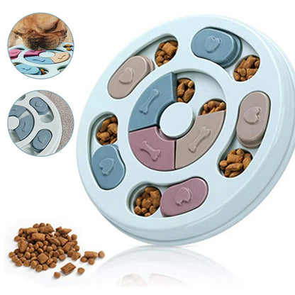 Pet Feeder Dog Educational Toys Increase Puppy Intellectual Food Dispenser Interactive Educational Feeding Toys