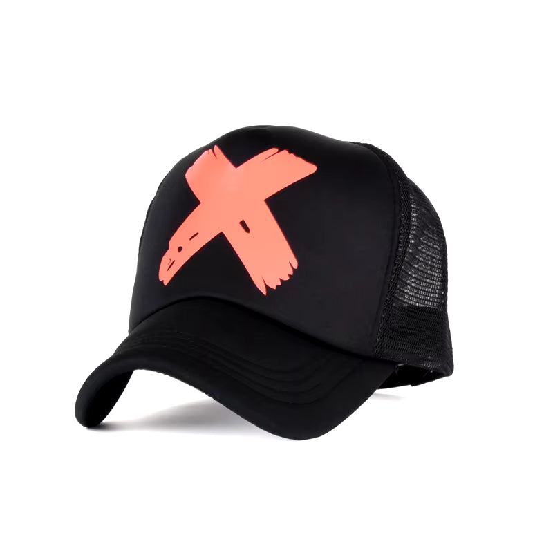 Letter X Snapback Caps Hip Hop Male Bone Baseball Cap Adult Men Women Hat Female Band Rock Baseball Flat Hats Fitted Cap