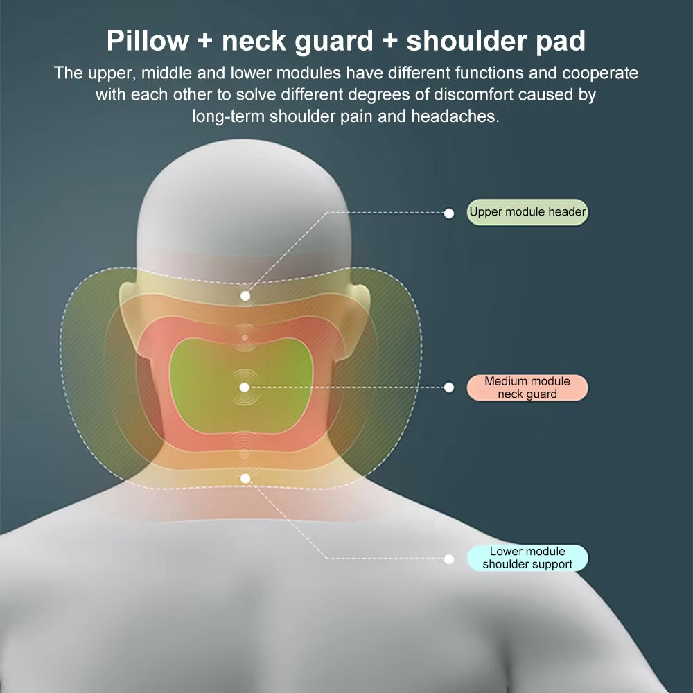 Car Pillow Headrest Neck Pillow Memory Foam Cervical Lumbar Support Car Headrest Back Pad Back Pillow Office Car Interior Acces