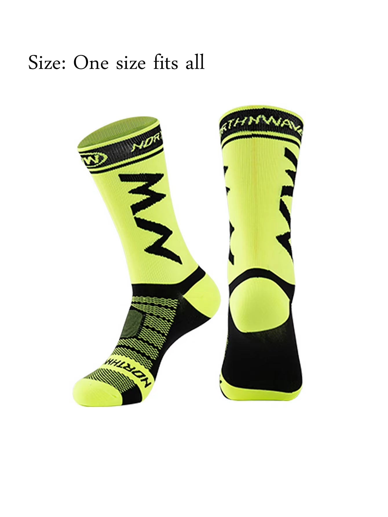 1 Pair of Outdoor Running Training Cycling Socks, Outdoor Sports Marathon Socks, Football Socks, Basketball Socks