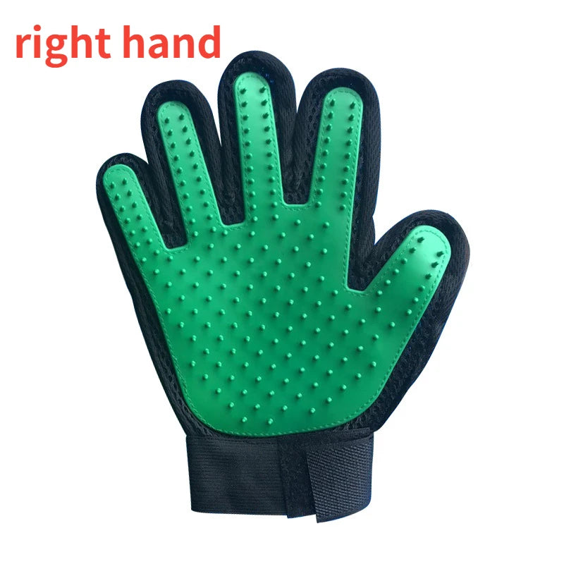 Cat Grooming Glove for Cats Wool Glove Pet Hair Deshedding Brush Comb Glove for Pet Dog Cleaning Massage Glove for Accessories