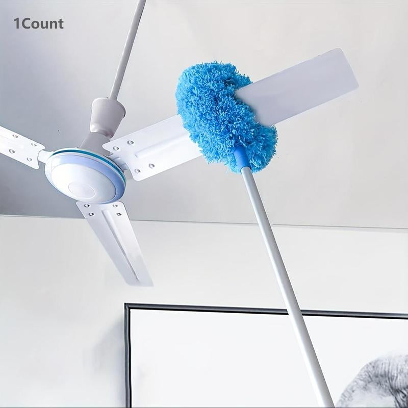 Ceiling Fan Cleaner Duster, Dust Removal Brush, Household Items Removable & Washable Microfiber Ceiling & Fan Duster, Summer Essentials, Halloween Gifts, Fall Decor