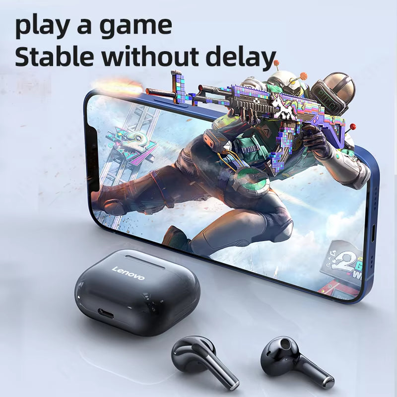 LP40 Wireless Bluetooth Earphones TWS Touch Control Headset Gaming Headphones HD Call with Mic Earbuds 2025 New Choice