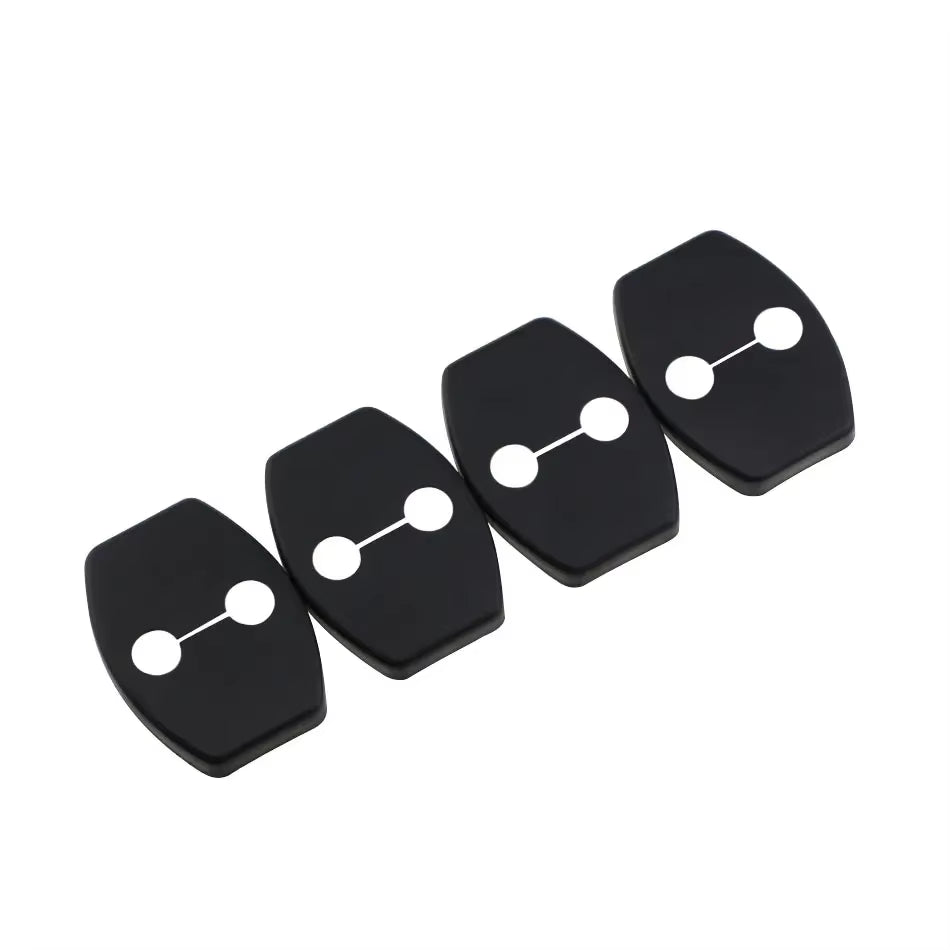 4Pcs Car Door Lock Cover Door Stopper Covers for Toyota Yaris Highlander Prado Prius Corolla Camry Rav4 Reiz Vois Accessories