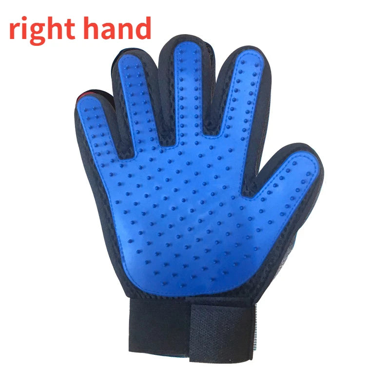 Cat Grooming Glove for Cats Wool Glove Pet Hair Deshedding Brush Comb Glove for Pet Dog Cleaning Massage Glove for Accessories