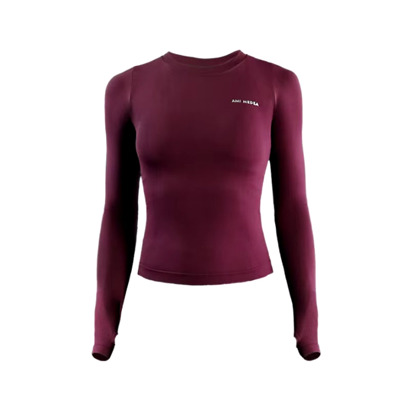 Long Sleeve Yoga Shirts Sport Top Fitness Clothes Wear for Women Gym Femme Jersey Mujer Running