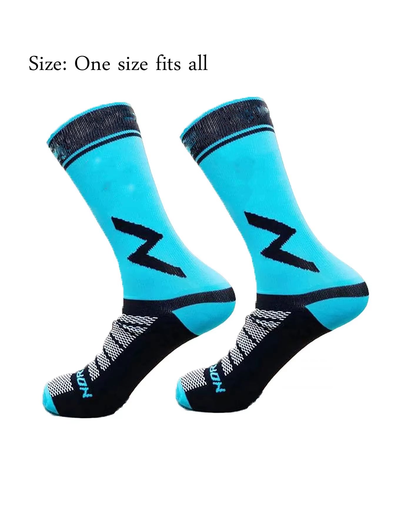 1 Pair of Outdoor Running Training Cycling Socks, Outdoor Sports Marathon Socks, Football Socks, Basketball Socks