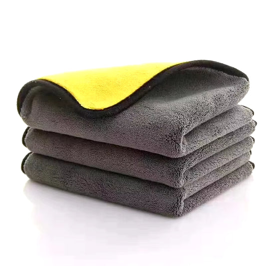 Microfiber Auto Wash Towel Car Cleaning Drying Cloth Hemming Car Care Cloth Detailing Car Wash Towel 30X30/40/60Cm