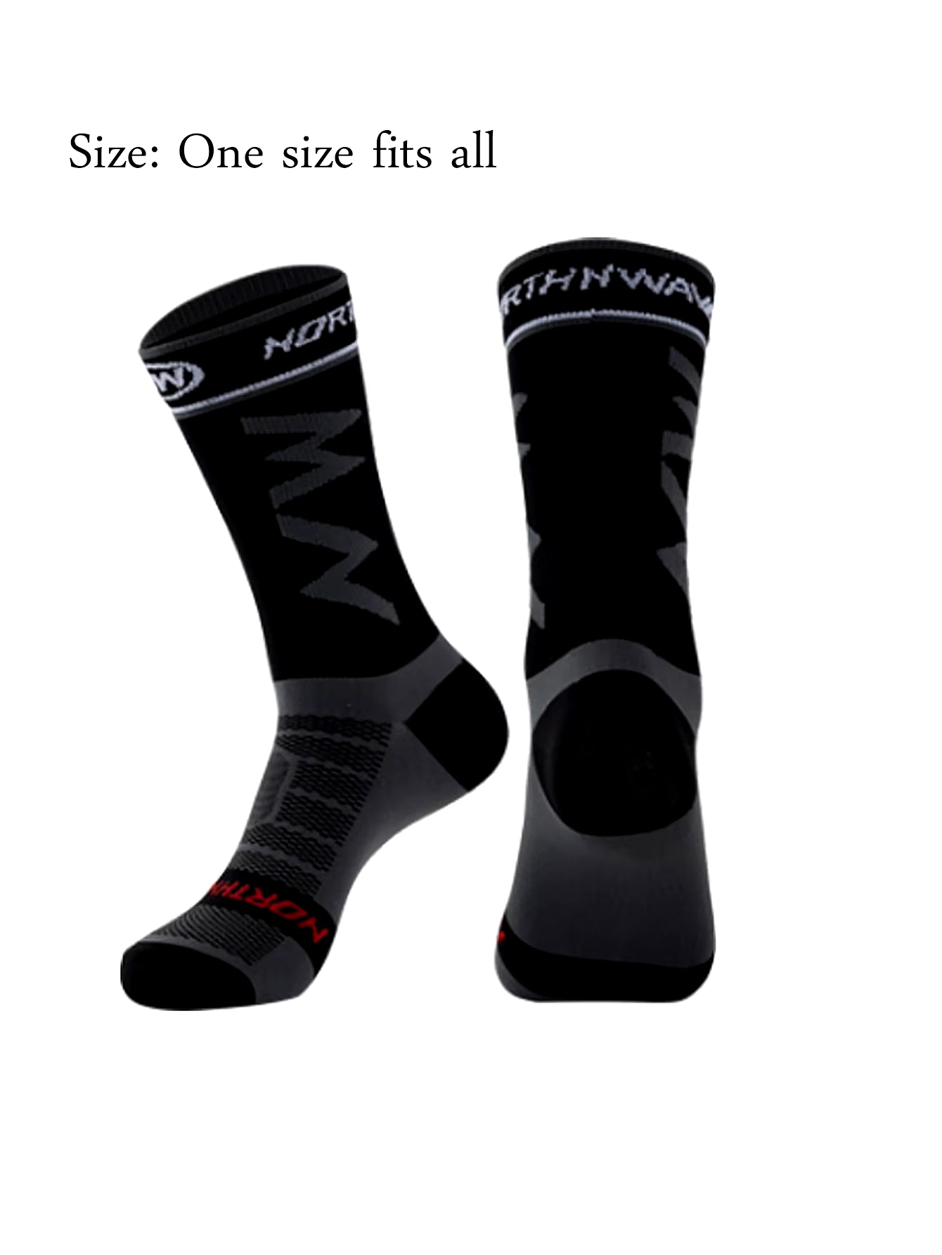 1 Pair of Outdoor Running Training Cycling Socks, Outdoor Sports Marathon Socks, Football Socks, Basketball Socks