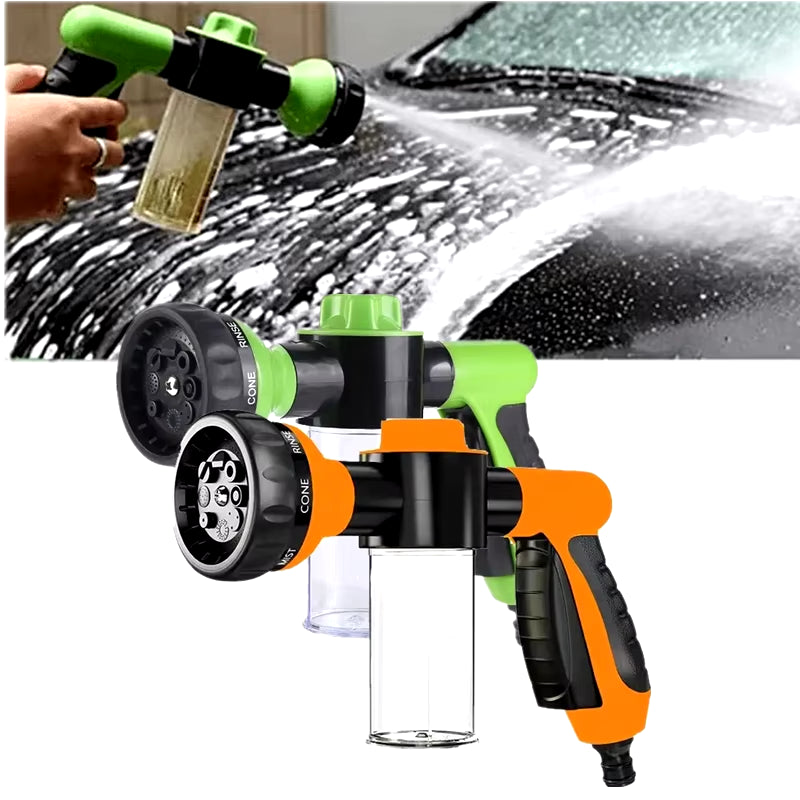 Portable Auto Foam Lance Water Gun High Pressure 3 Grade Nozzle Jet Car Washer Sprayer Cleaning Tool Automobile Garden Wash Tool