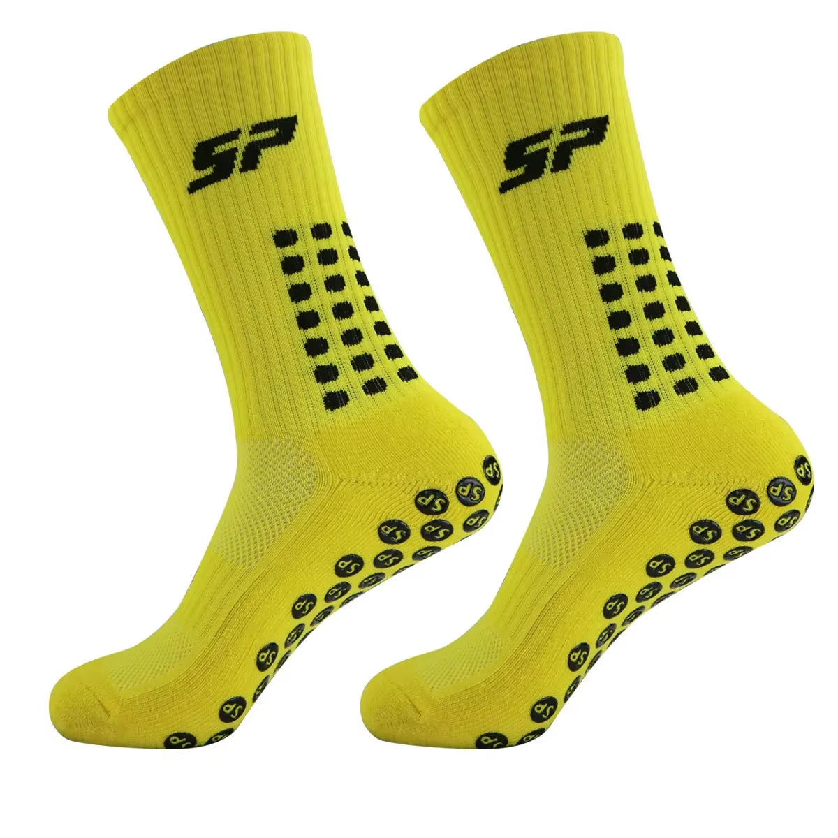 1 Pair SP anti Slip Sports Socks Grip Socks Football Yoga Socks