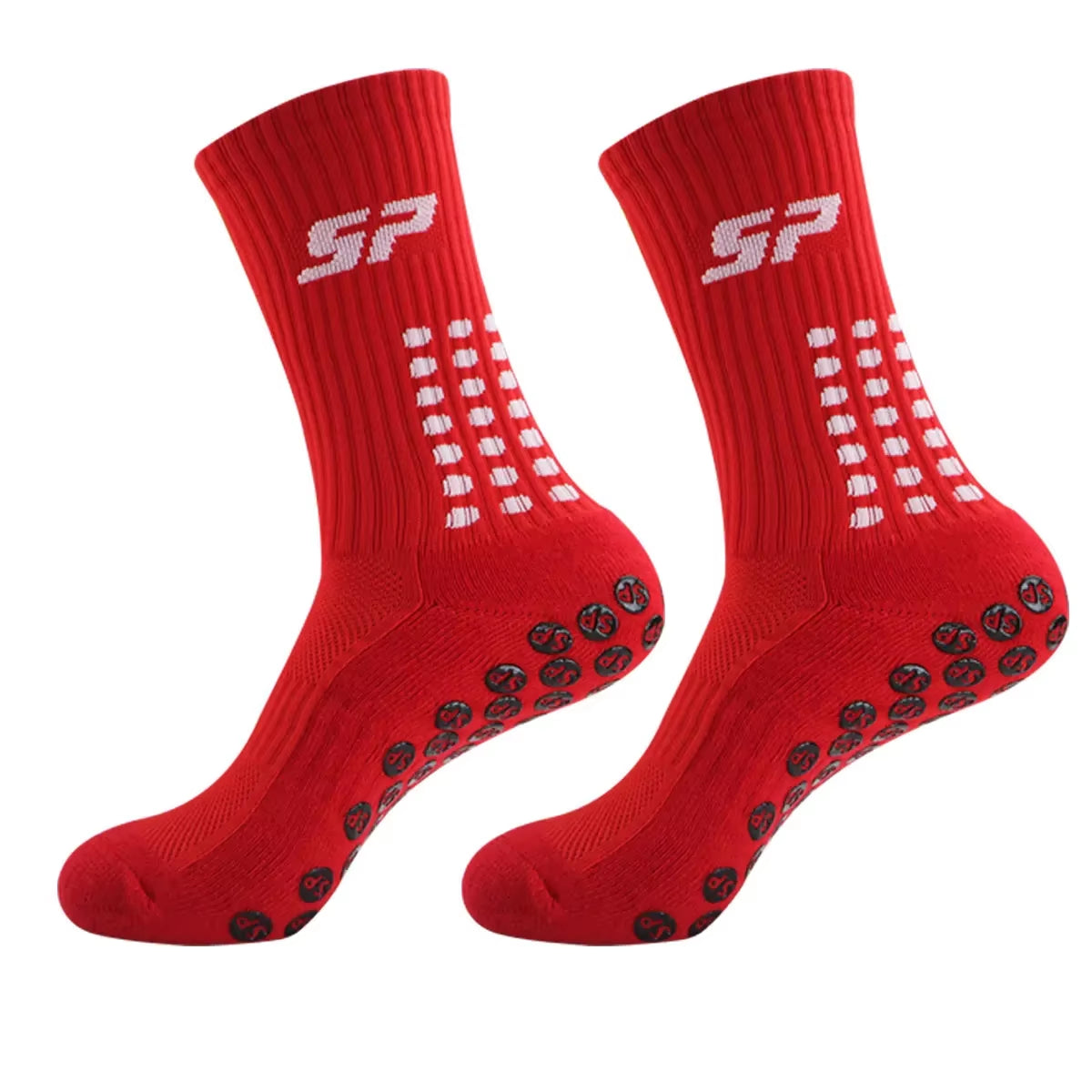 1 Pair SP anti Slip Sports Socks Grip Socks Football Yoga Socks