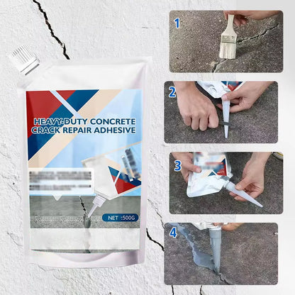 Grouting Adhesive Heavy-Duty Concrete Floor Crack Repair Adhesive Filling Liquid Grouting for Repairing Road Potholes