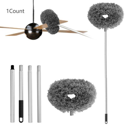 Ceiling Fan Cleaner Duster, Dust Removal Brush, Household Items Removable & Washable Microfiber Ceiling & Fan Duster, Summer Essentials, Halloween Gifts, Fall Decor