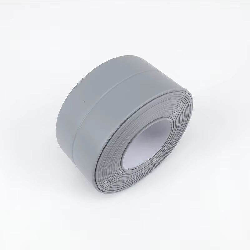 Bathroom Sealing Tape Self-Adhesive Oil-Proof Kitchen Sink Caulk Seal Strip PVC Waterproof Shower Wall Sticker for Toilet Corner